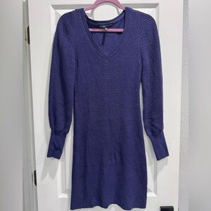 White House Black Market women’s ribbed sweater dress